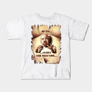 Total Recall (1990) Kuato: "QUAID...START THE REACTOR..." Kids T-Shirt